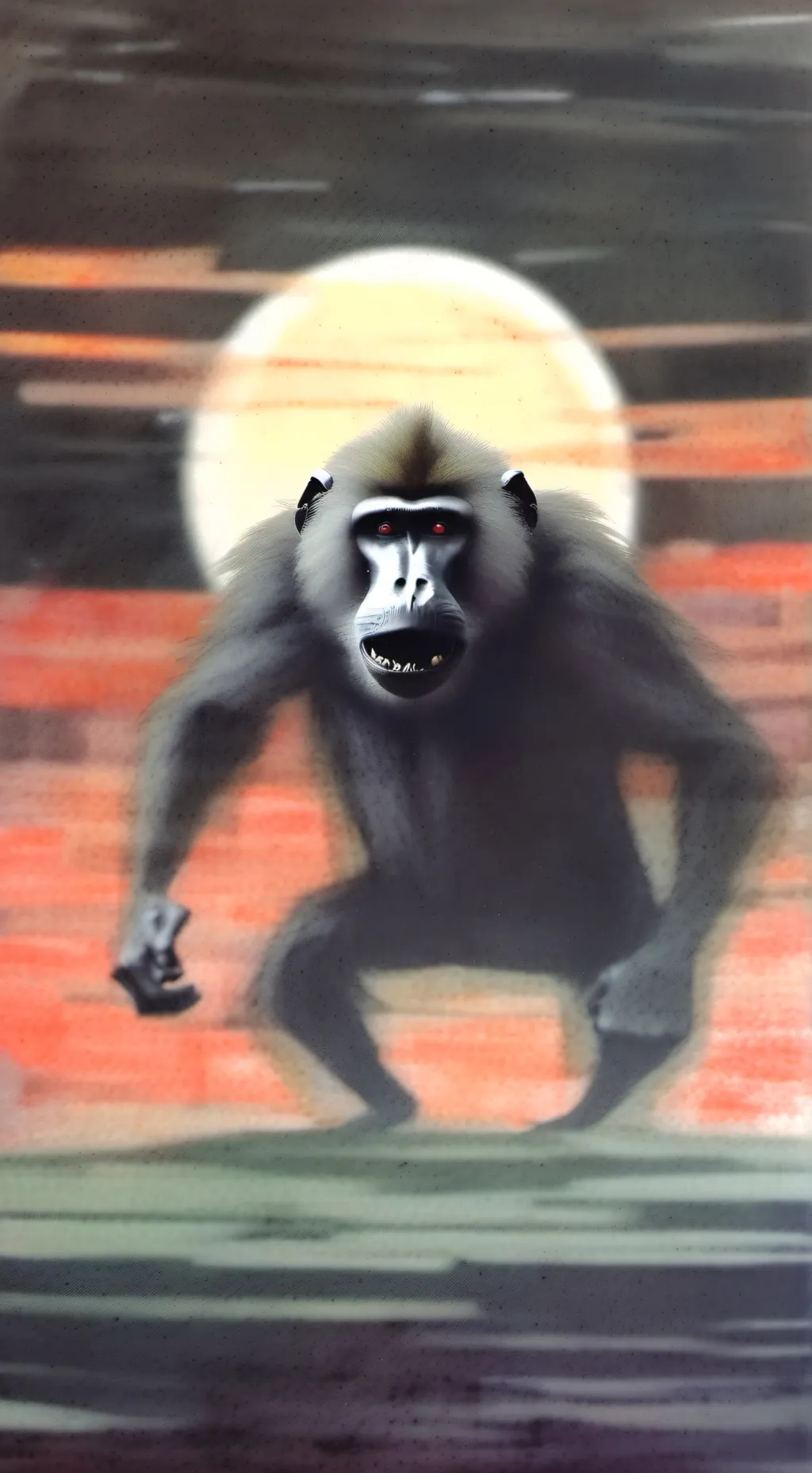 ai character: big Larry  background