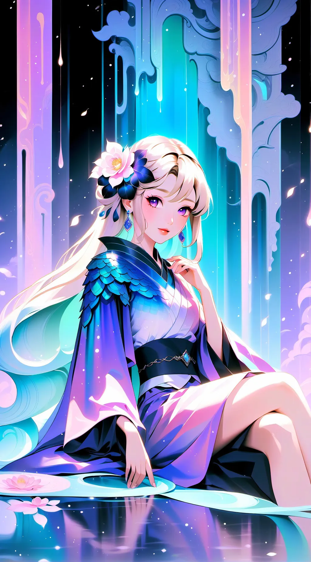 ai character: rich MHA background