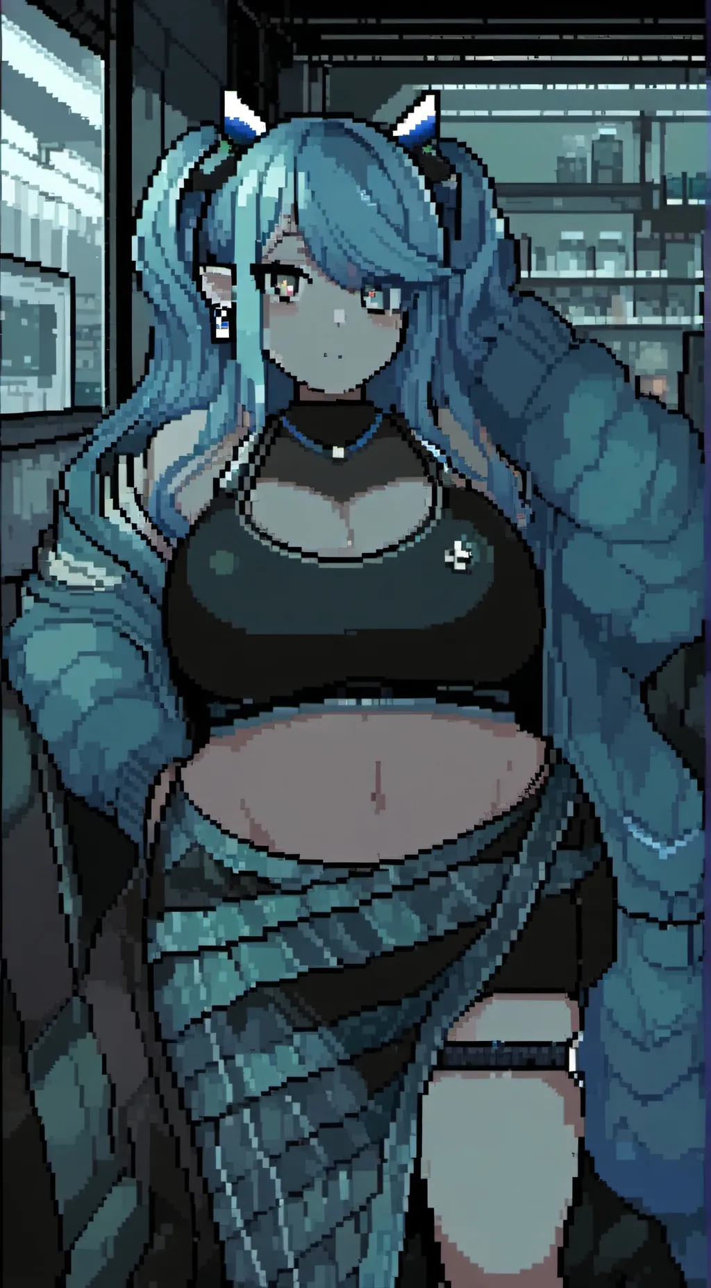 ai character: Tini background