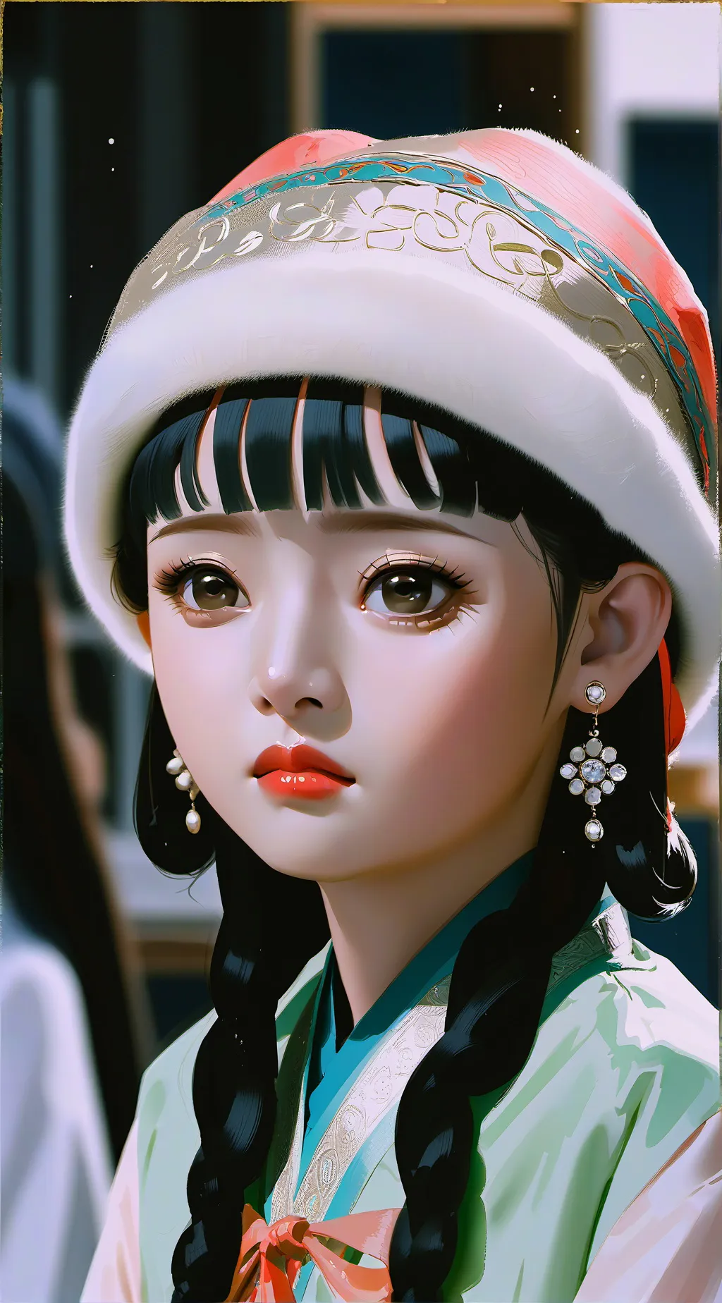 ai character: Joyce 2 background