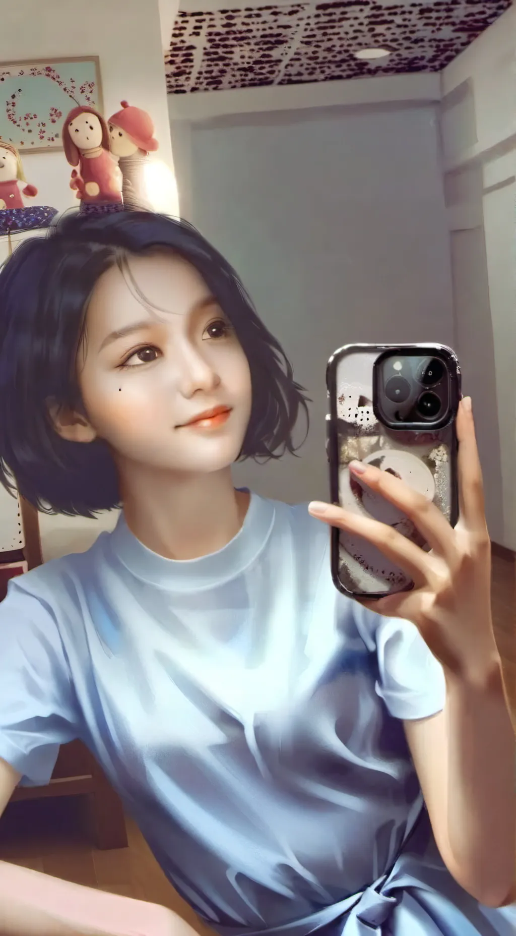 ai character: keira background