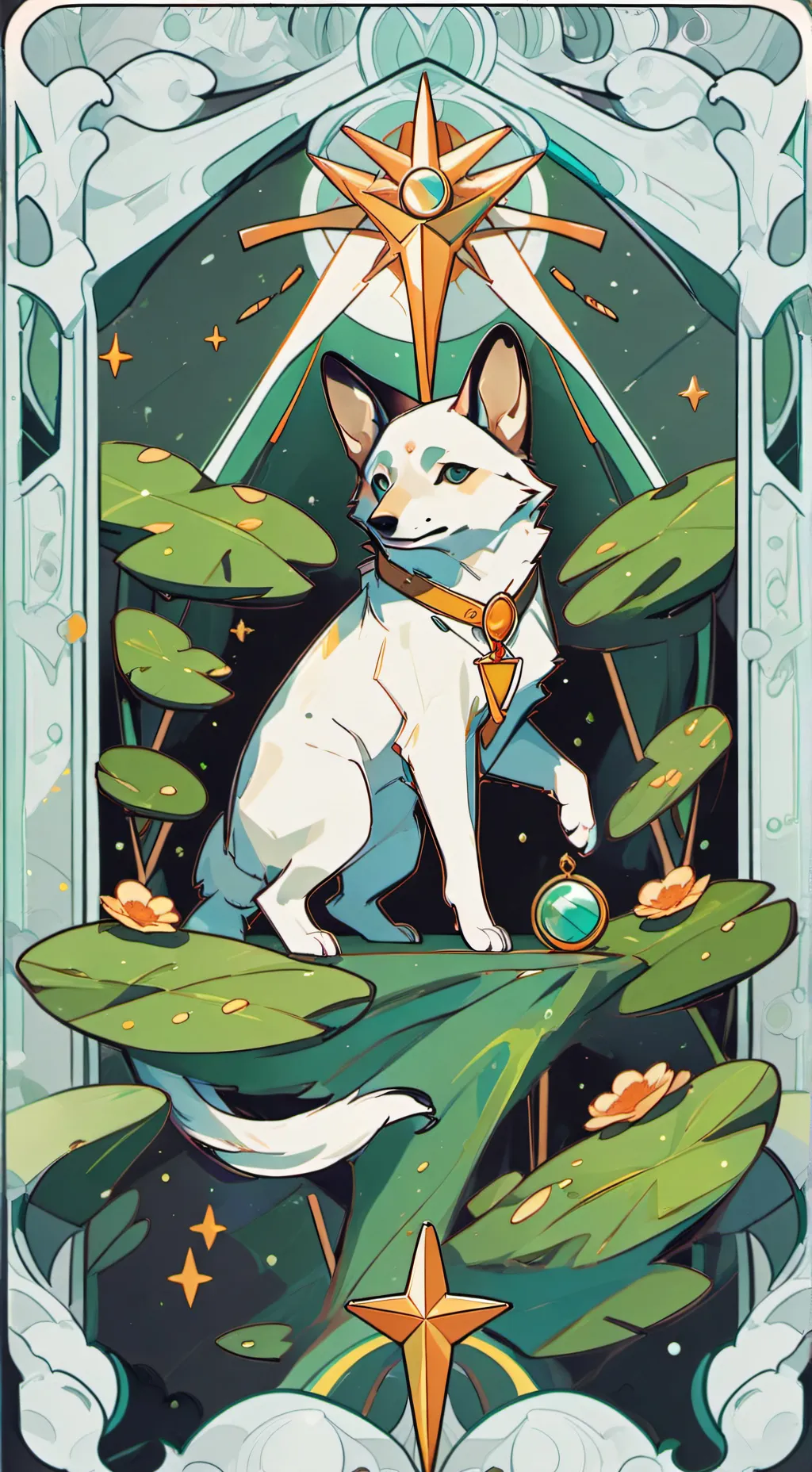 ai character: hh animals background