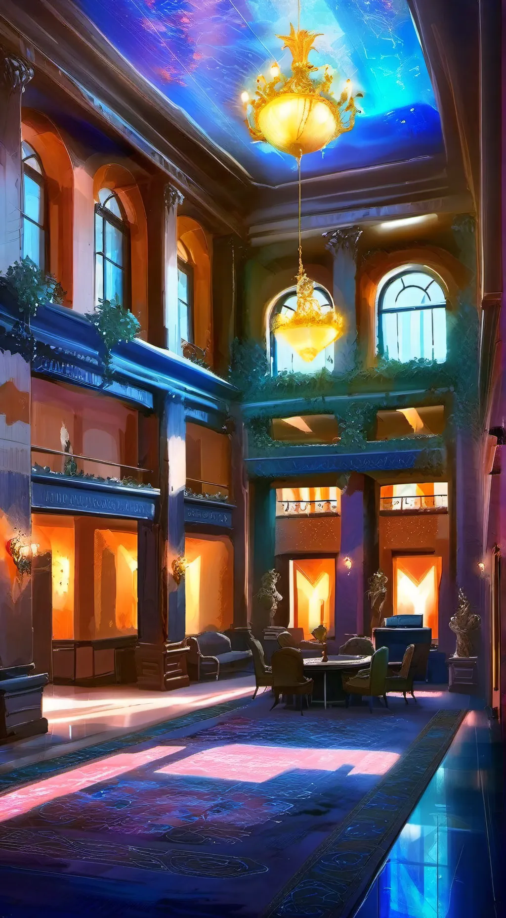 ai character: 😈Hazbin Hotel😈 background