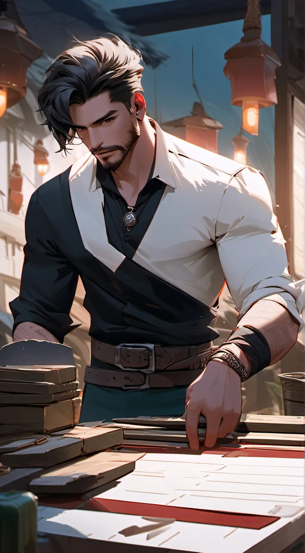 ai character: Alexander background