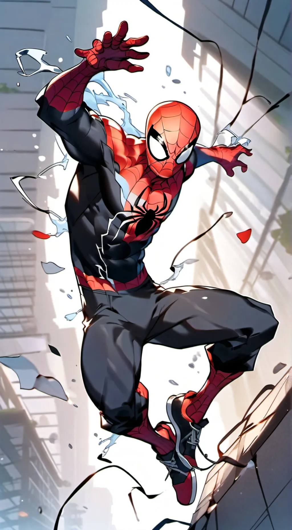 ai character: Miles Morales background