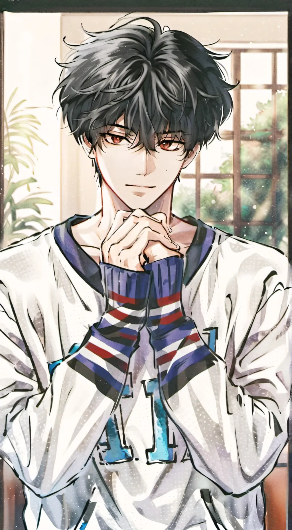 ai character: Liam  background