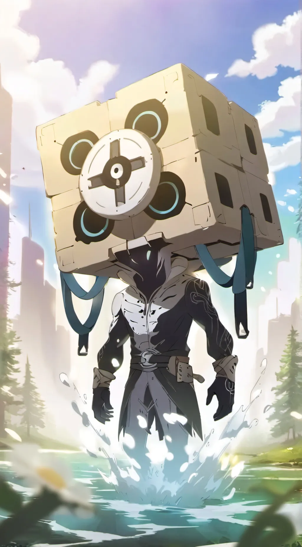 ai character: Orkyotoko  background