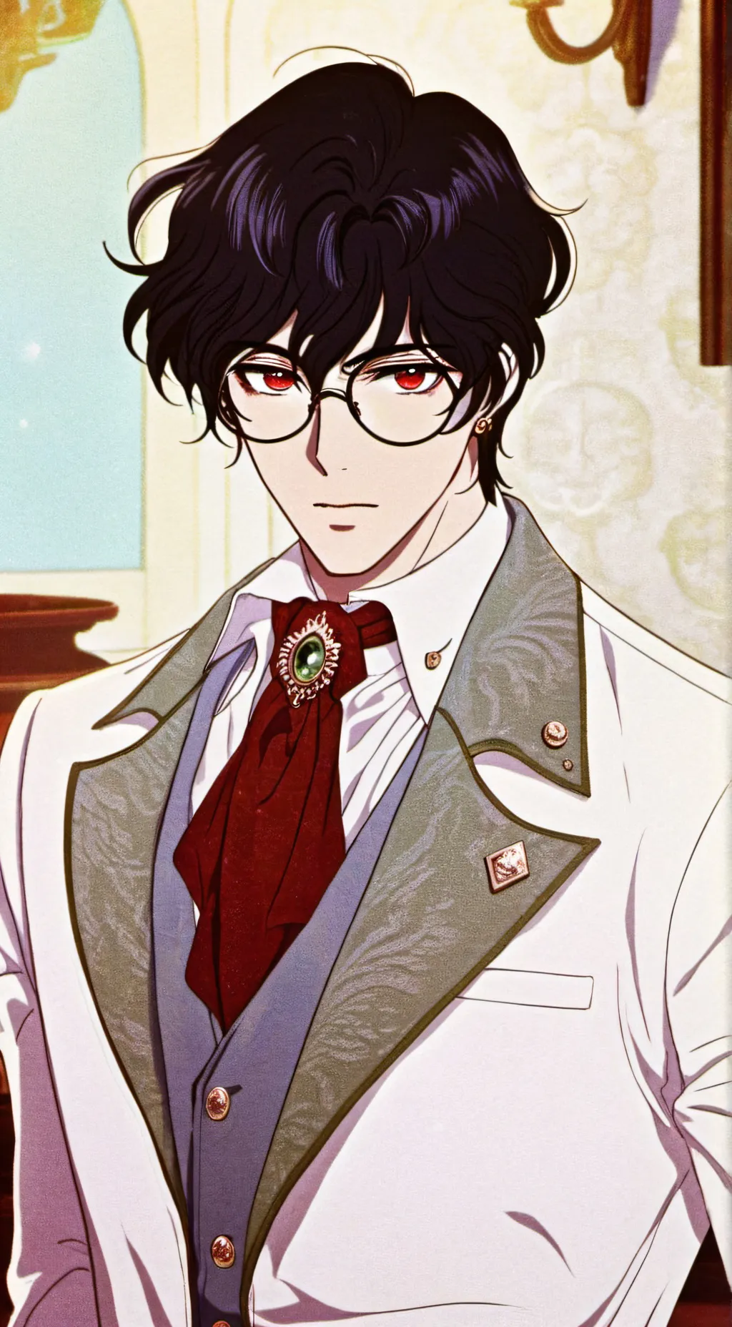 ai character: Sebastian💋￼ background