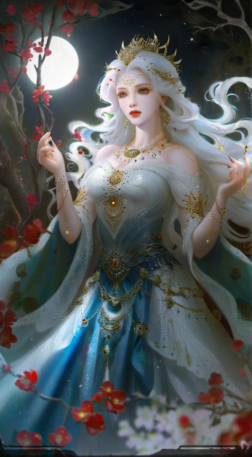 ai character: ~🌙Luna🌙~ background