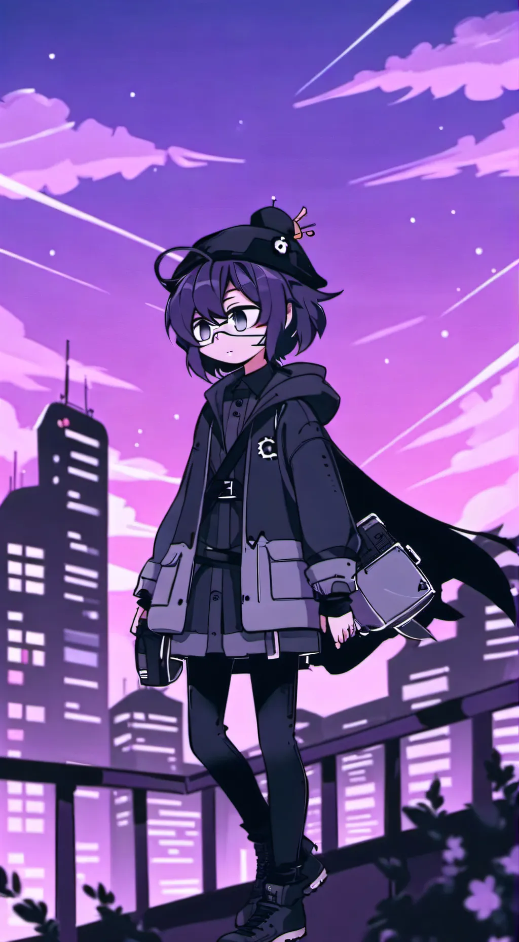 ai character: MD background