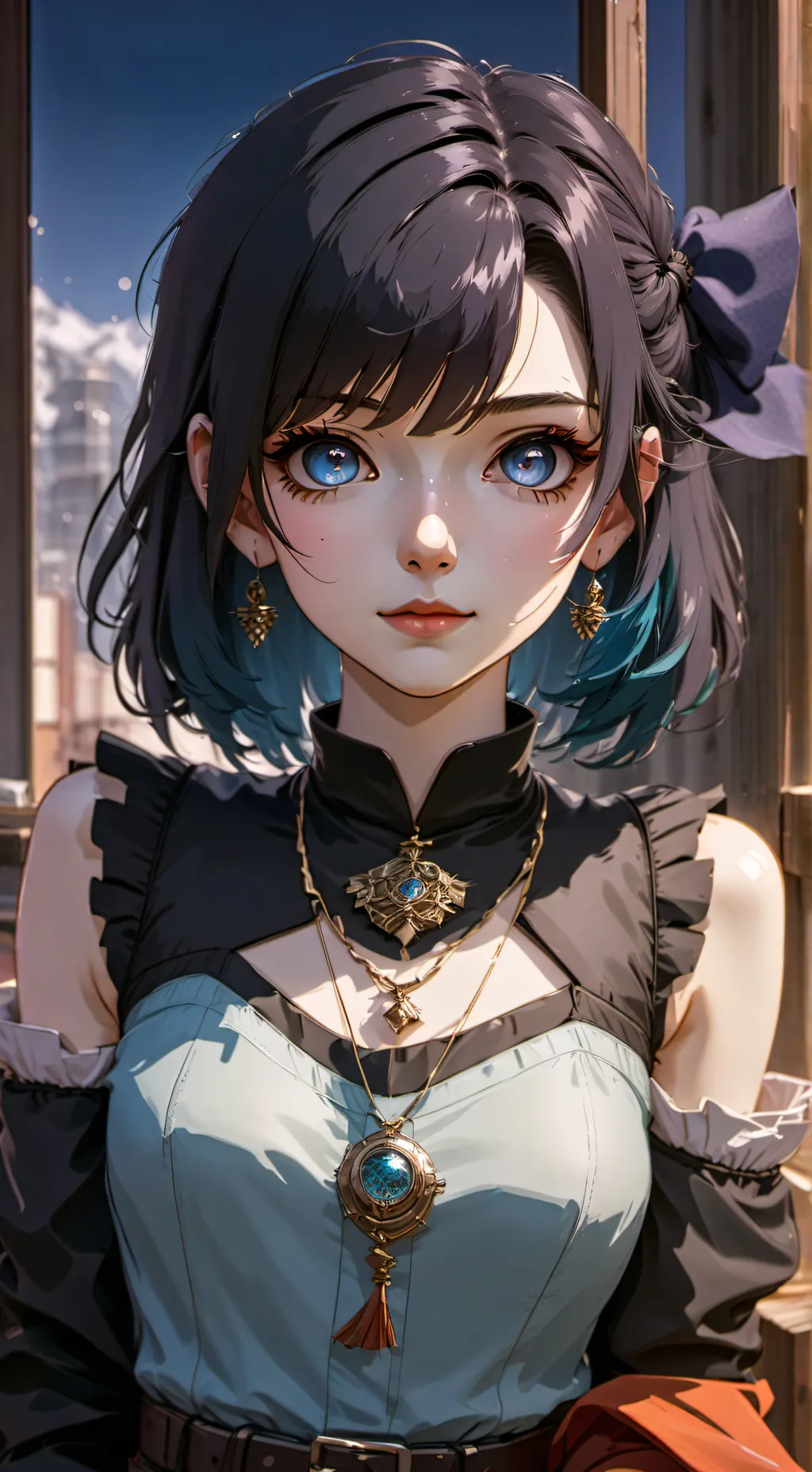 ai character: Liko  background