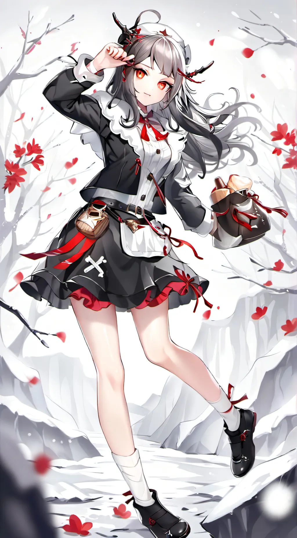 ai character: Maddie  background