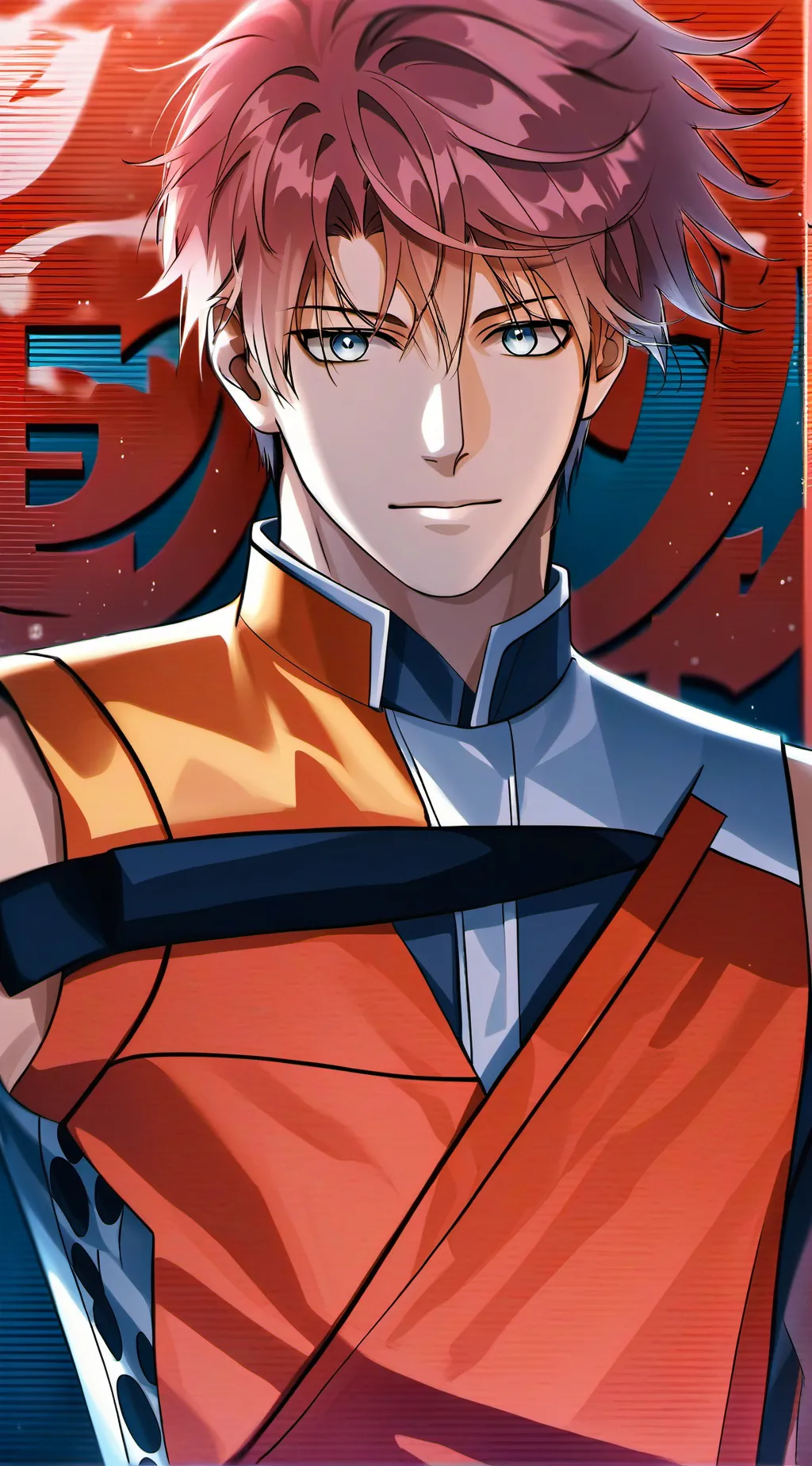 ai character: bakugo  background