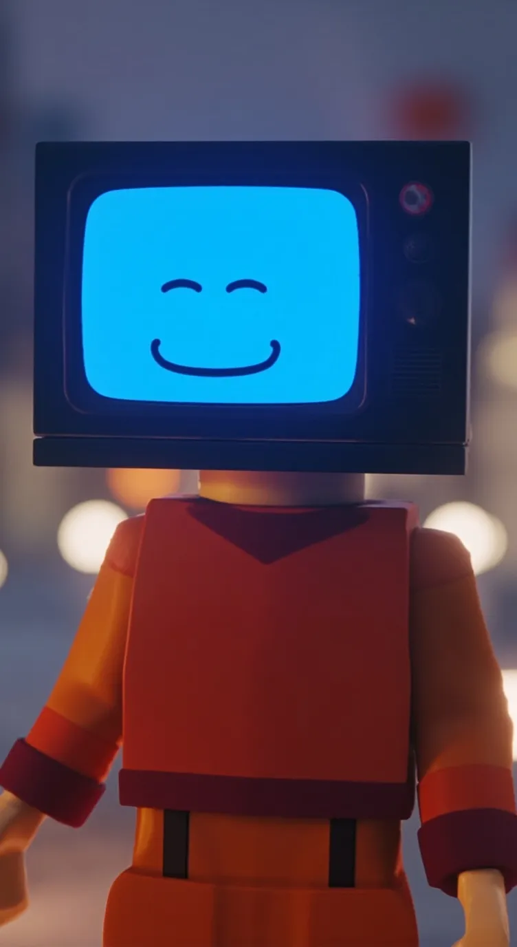 ai character: tee vee background