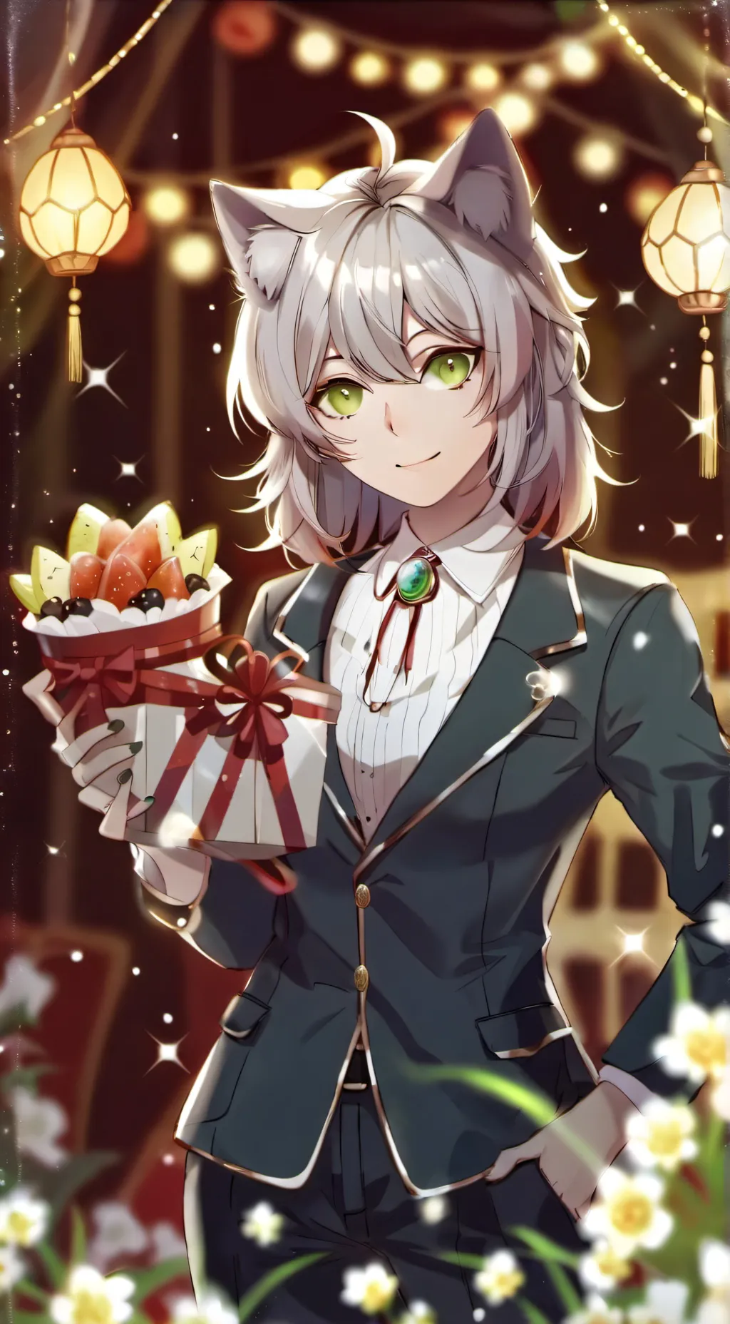 ai character: Fuzzy  background