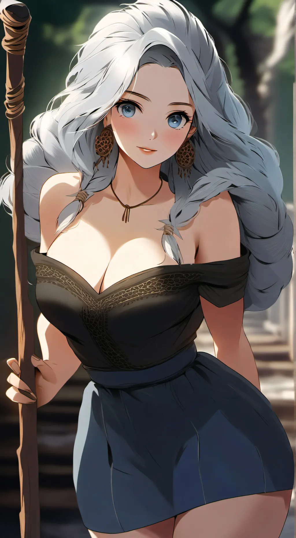 ai character: Tina background