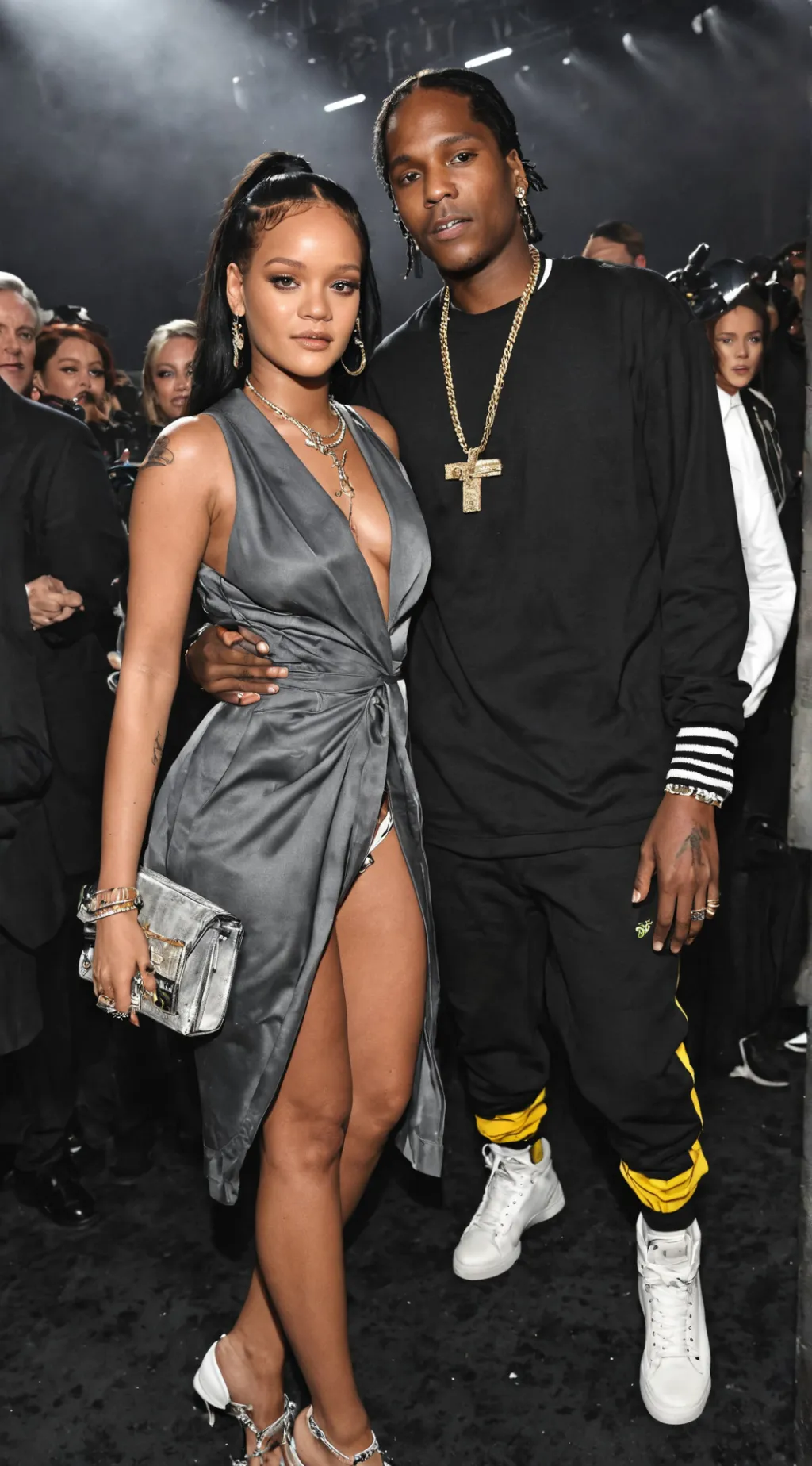 ai character: Rihanna  background