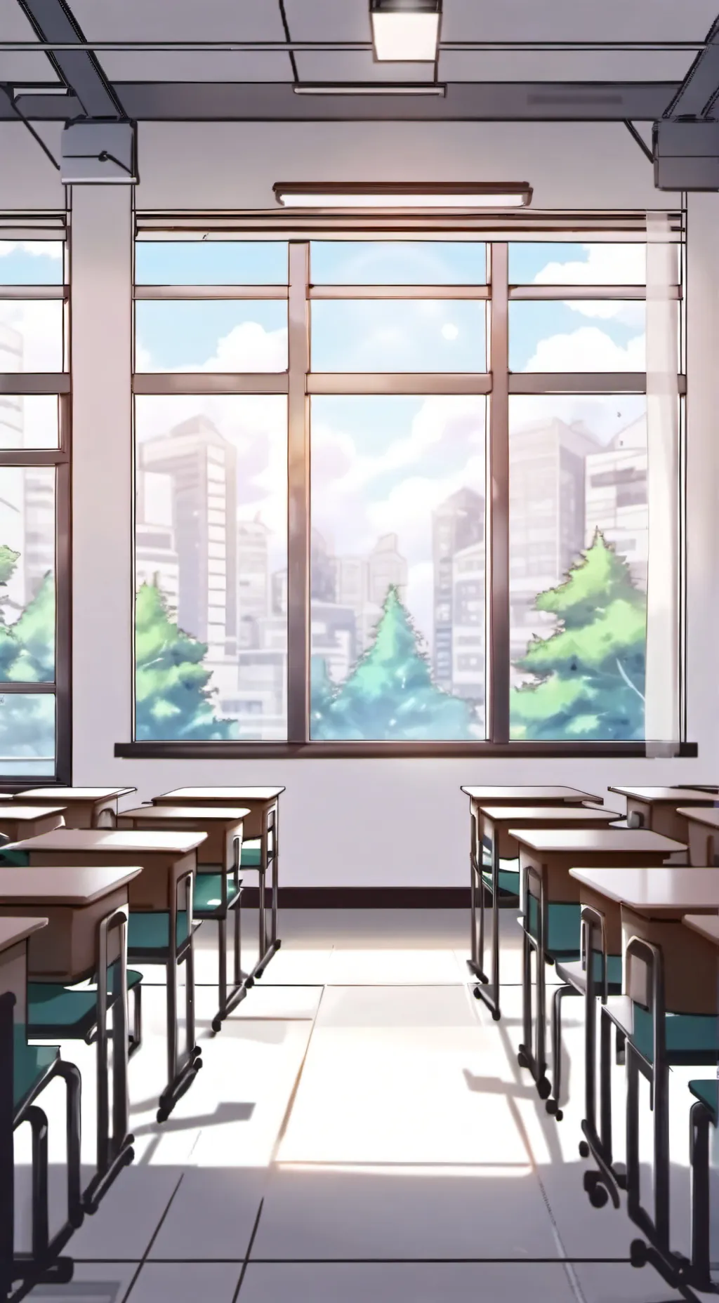 ai character: Classroom background