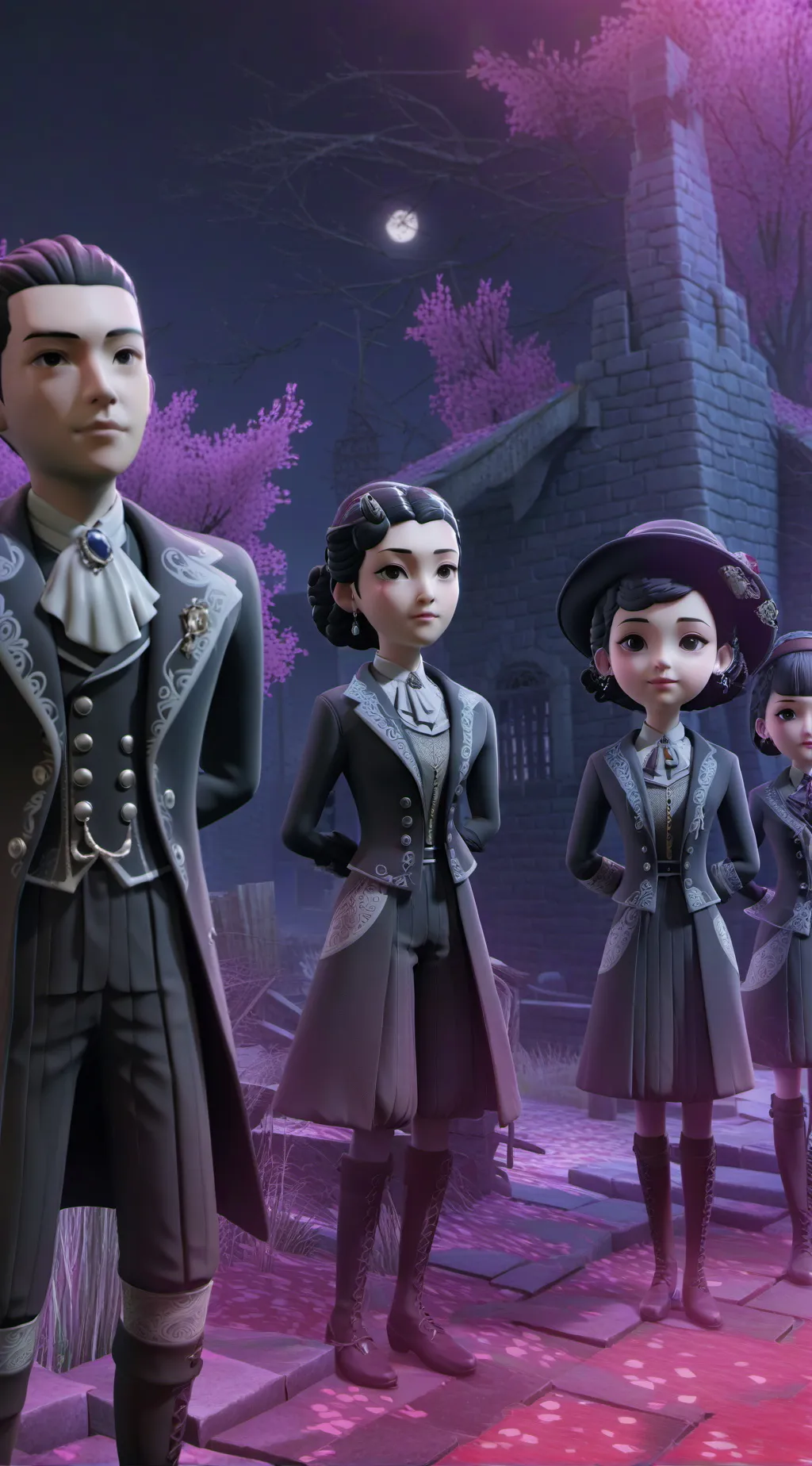 ai character: Ren background