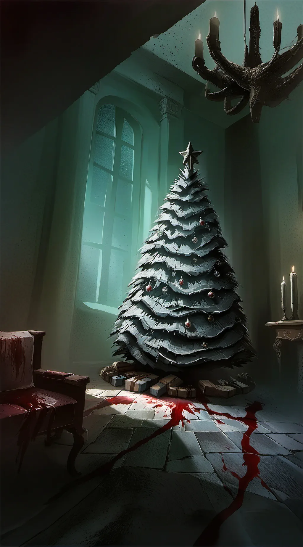 ai character: Christmas in Fears background