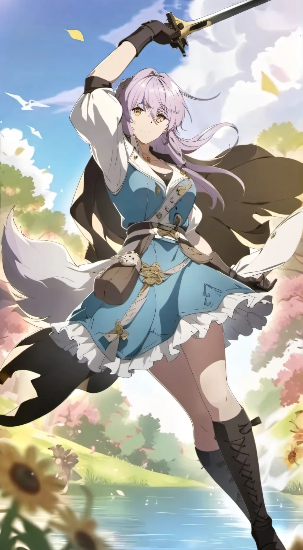 ai character: mistic background