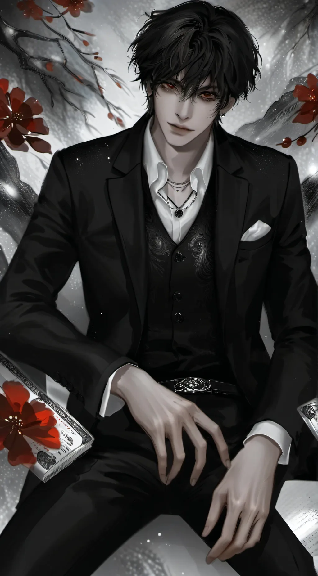 ai character: Max background