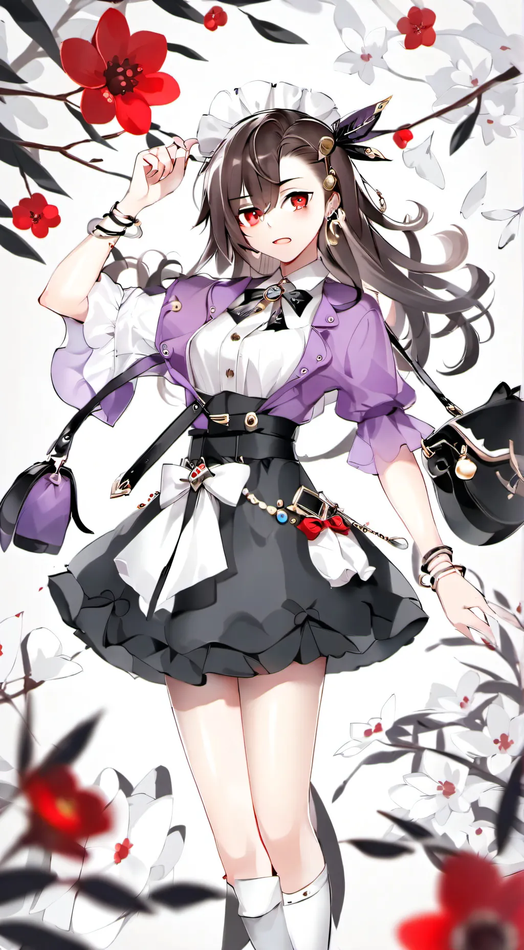 ai character: amy  background