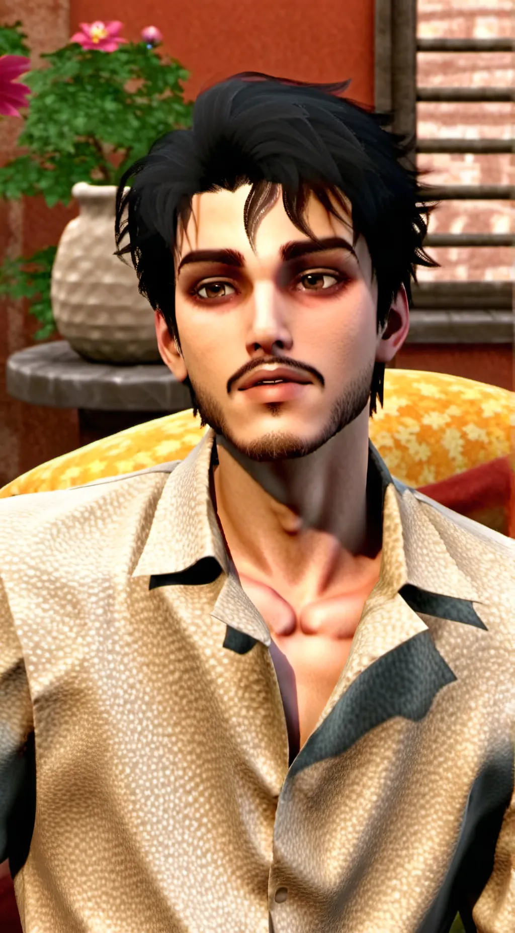 ai character: josh  background