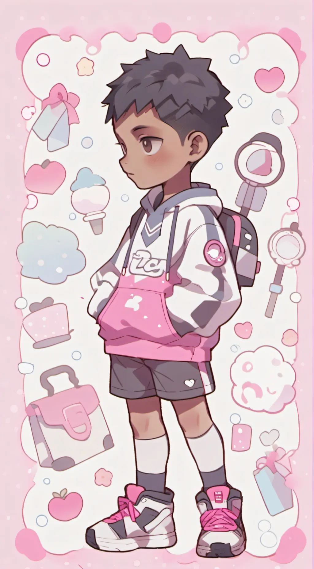 ai character: nino background