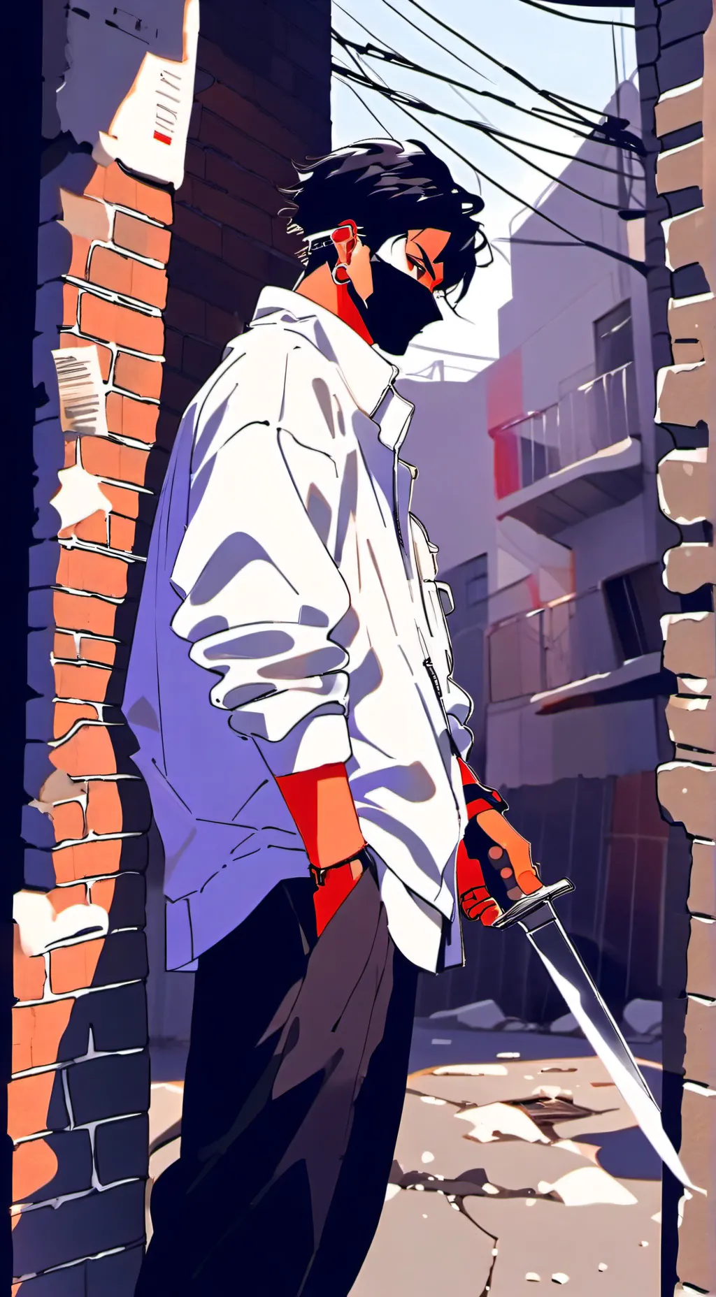 ai character: Kenzo background