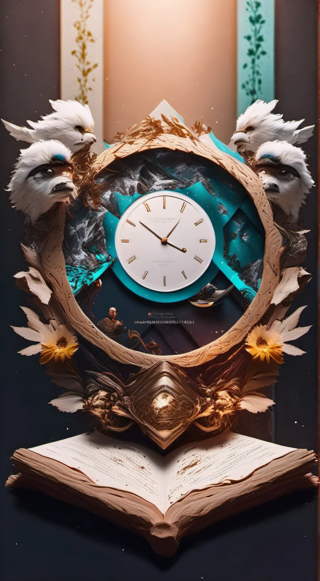 ai character: Llego mi hora de 💀 background