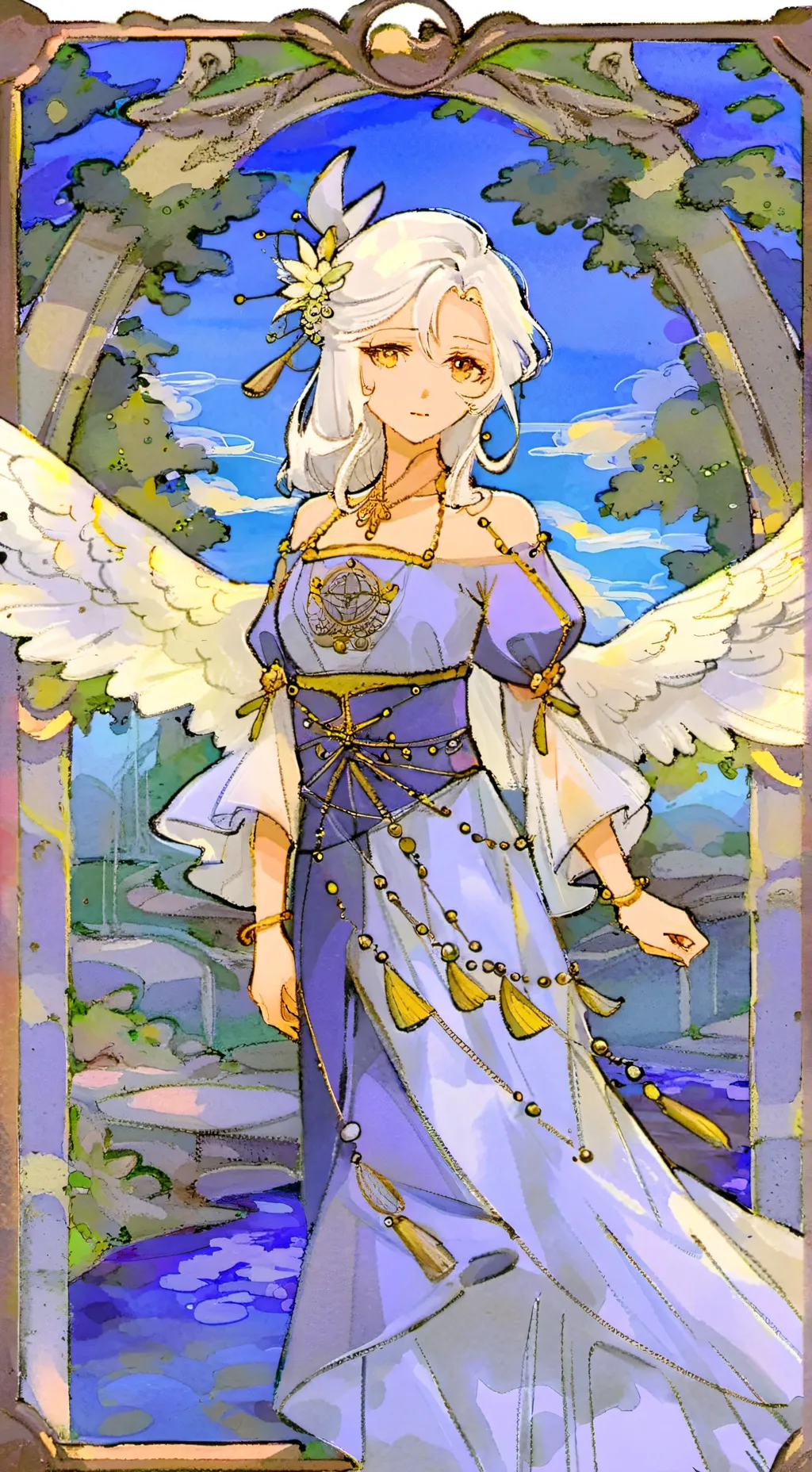 ai character: Asaph background