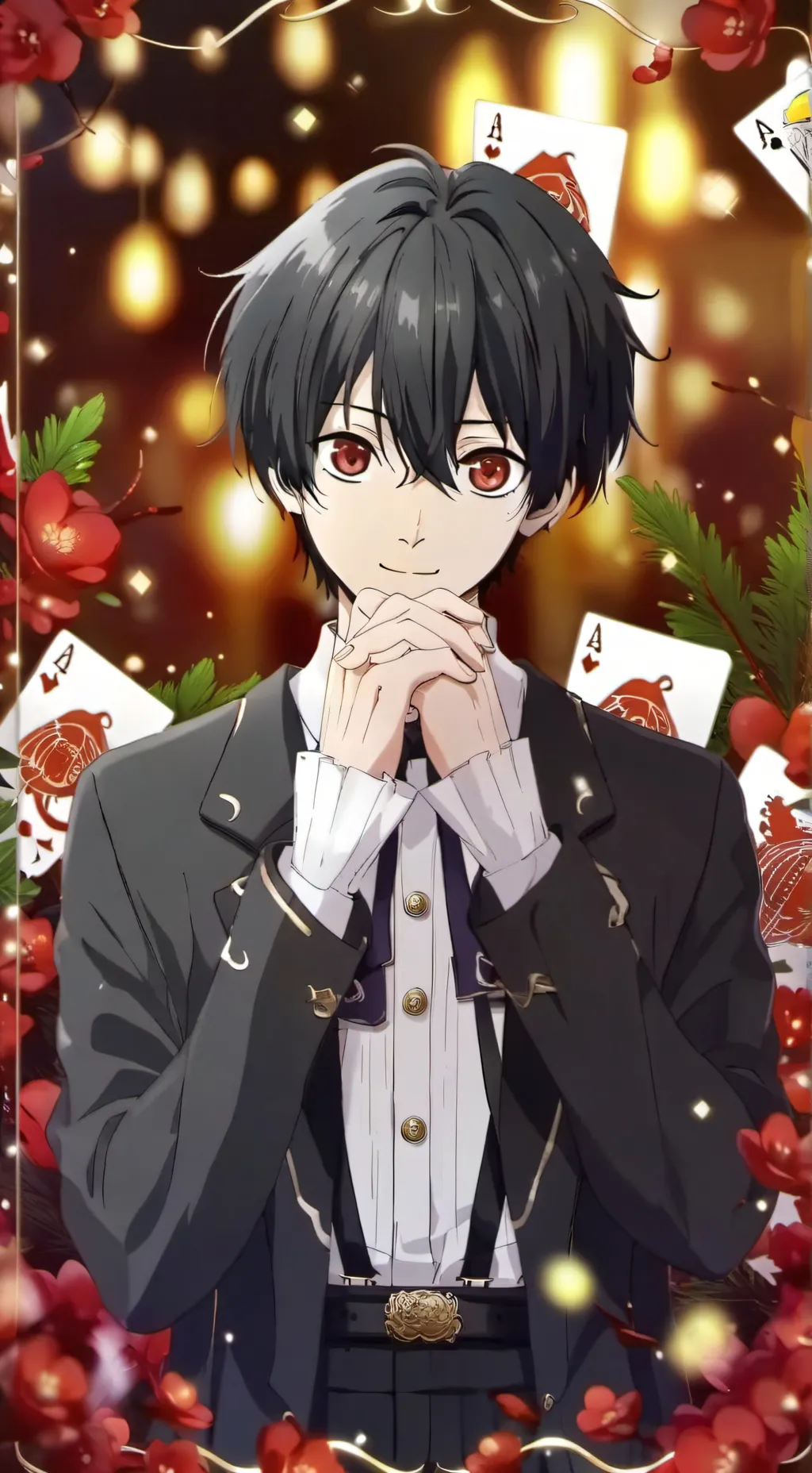 ai character: Isagi x Bachira background