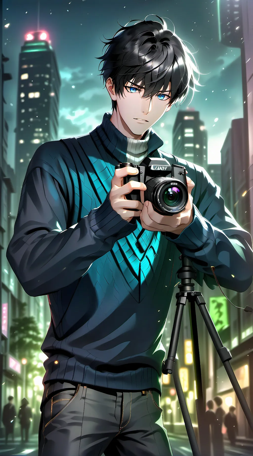 ai character: Eizou Kirisaki background