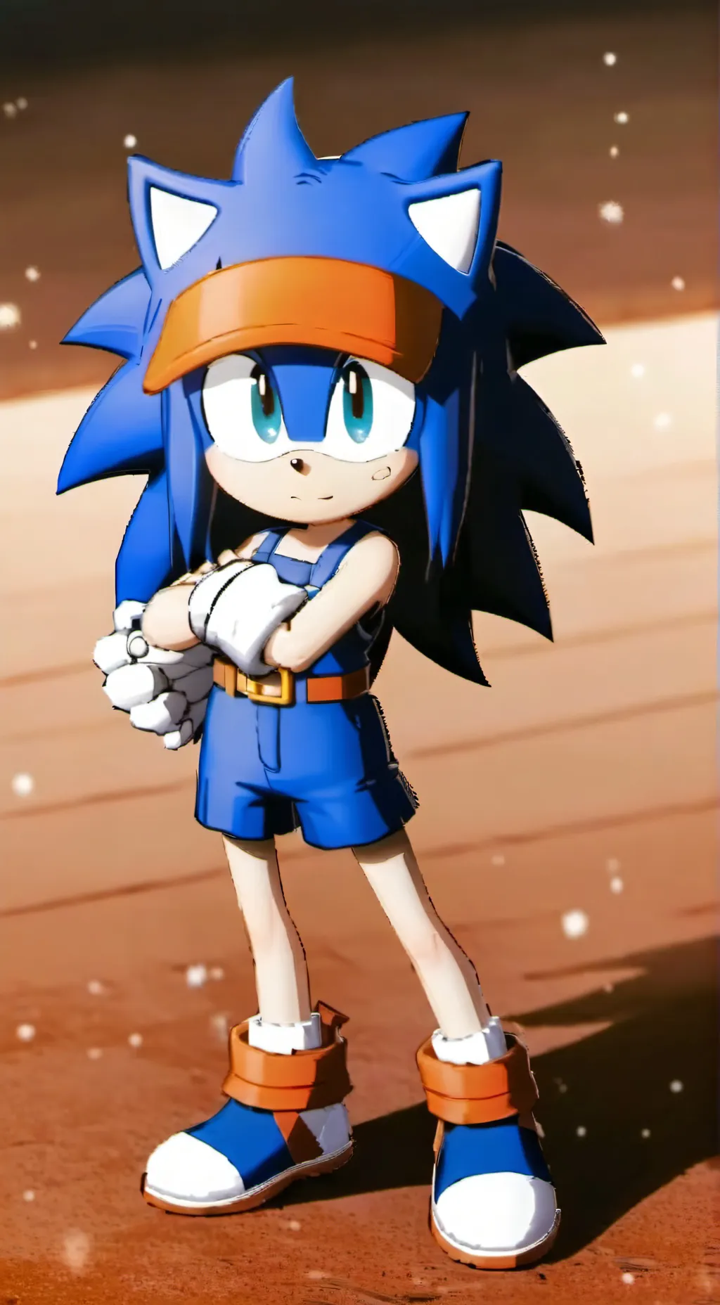ai character: Sonic The Hedgehog background