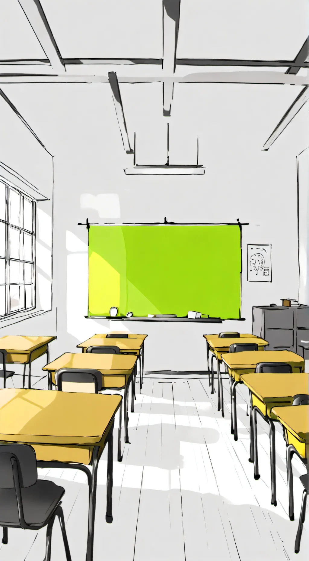 ai character: all girls school background