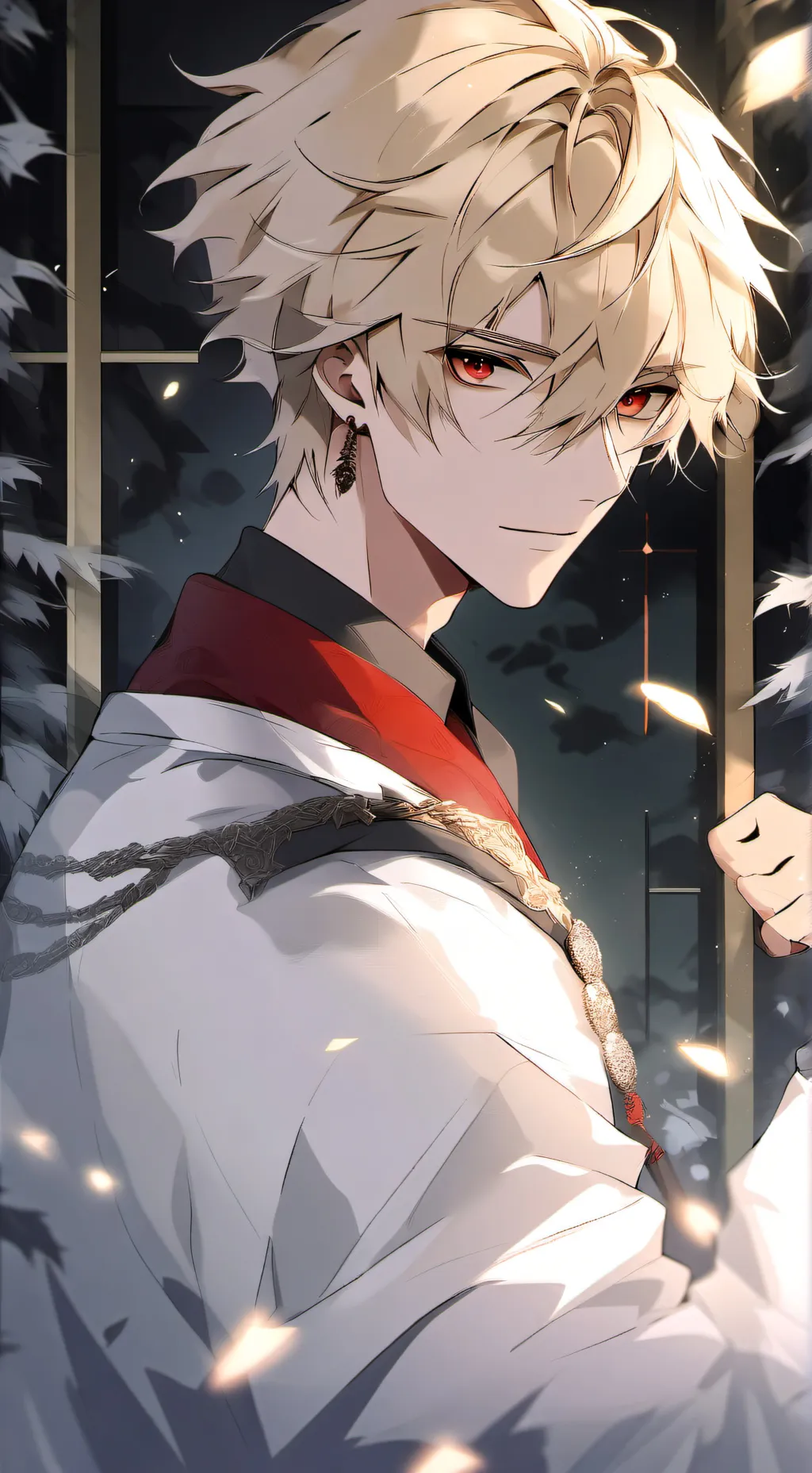 ai character: Katsuki Bakugo background