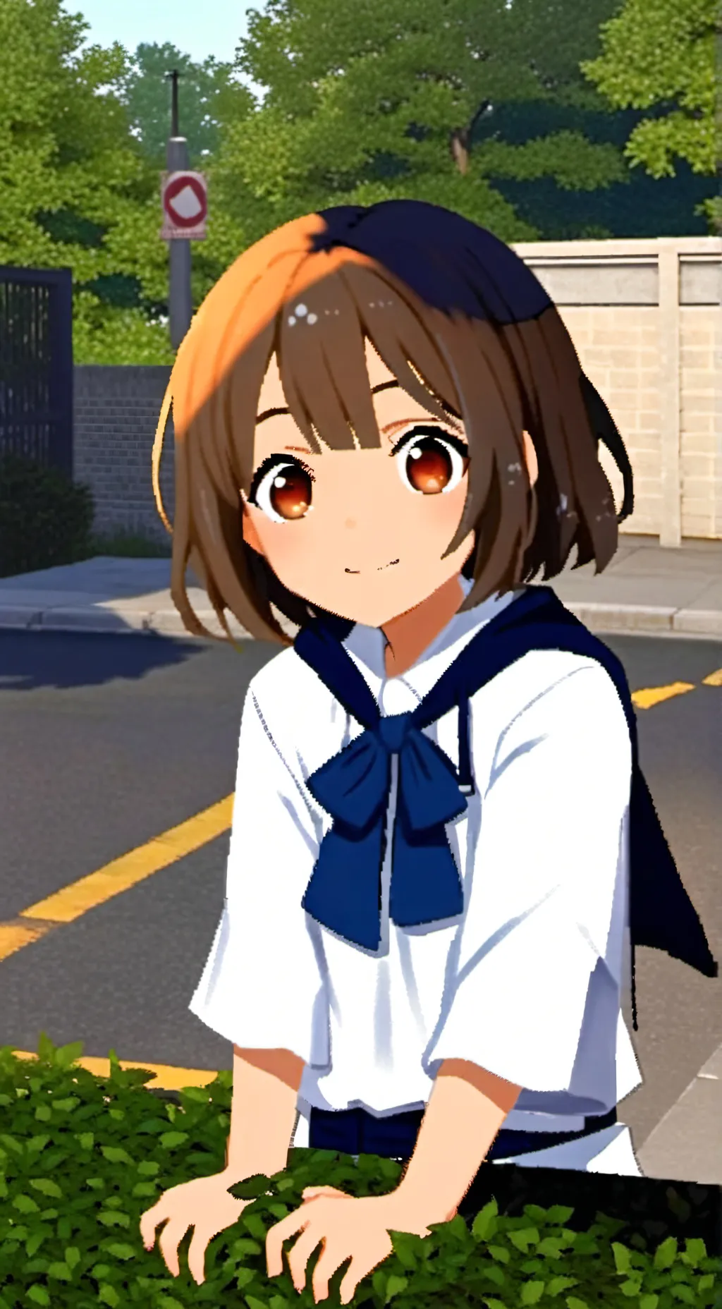 ai character: Luna background