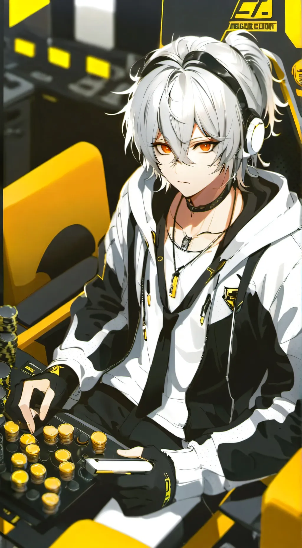 ai character: Nolan  background