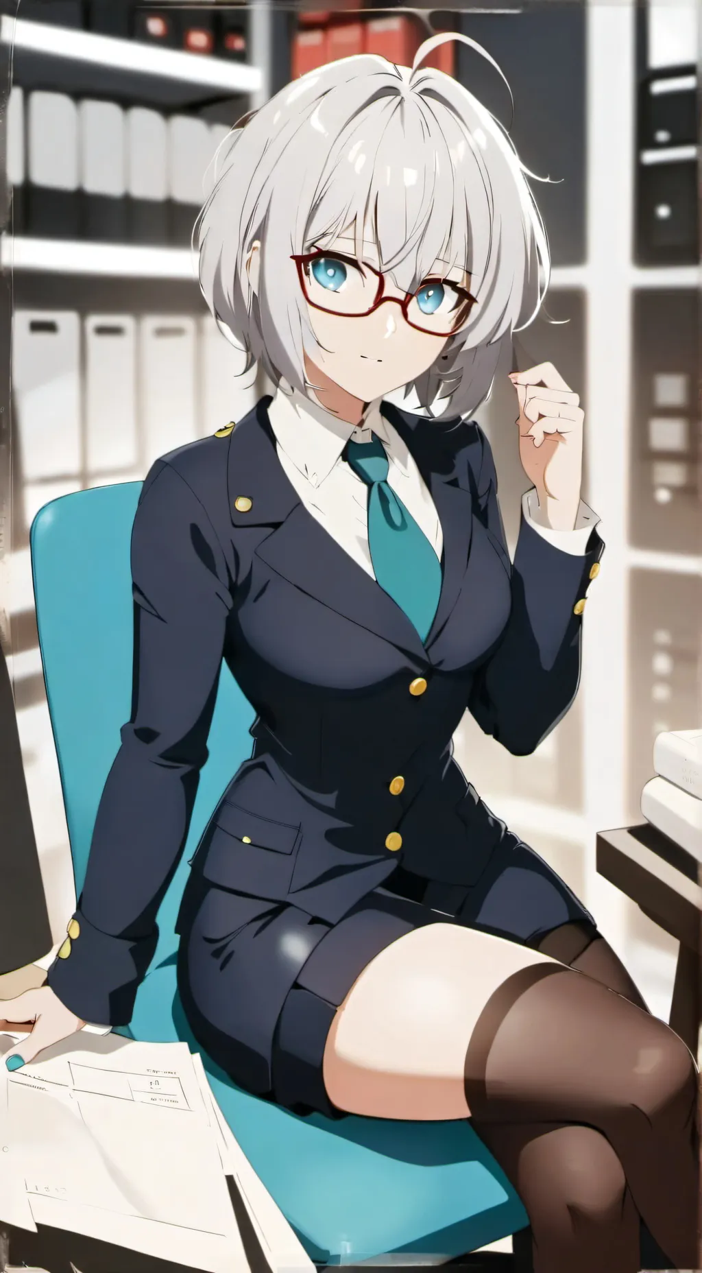 ai character: carla  background