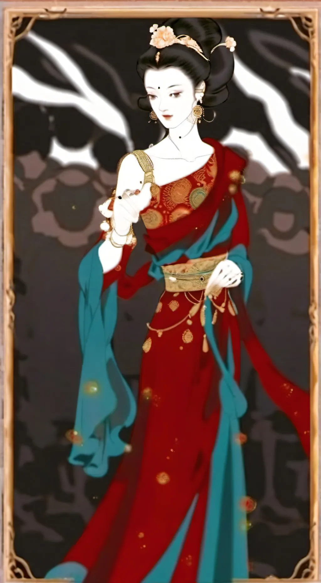 ai character: mr ring a ding  background