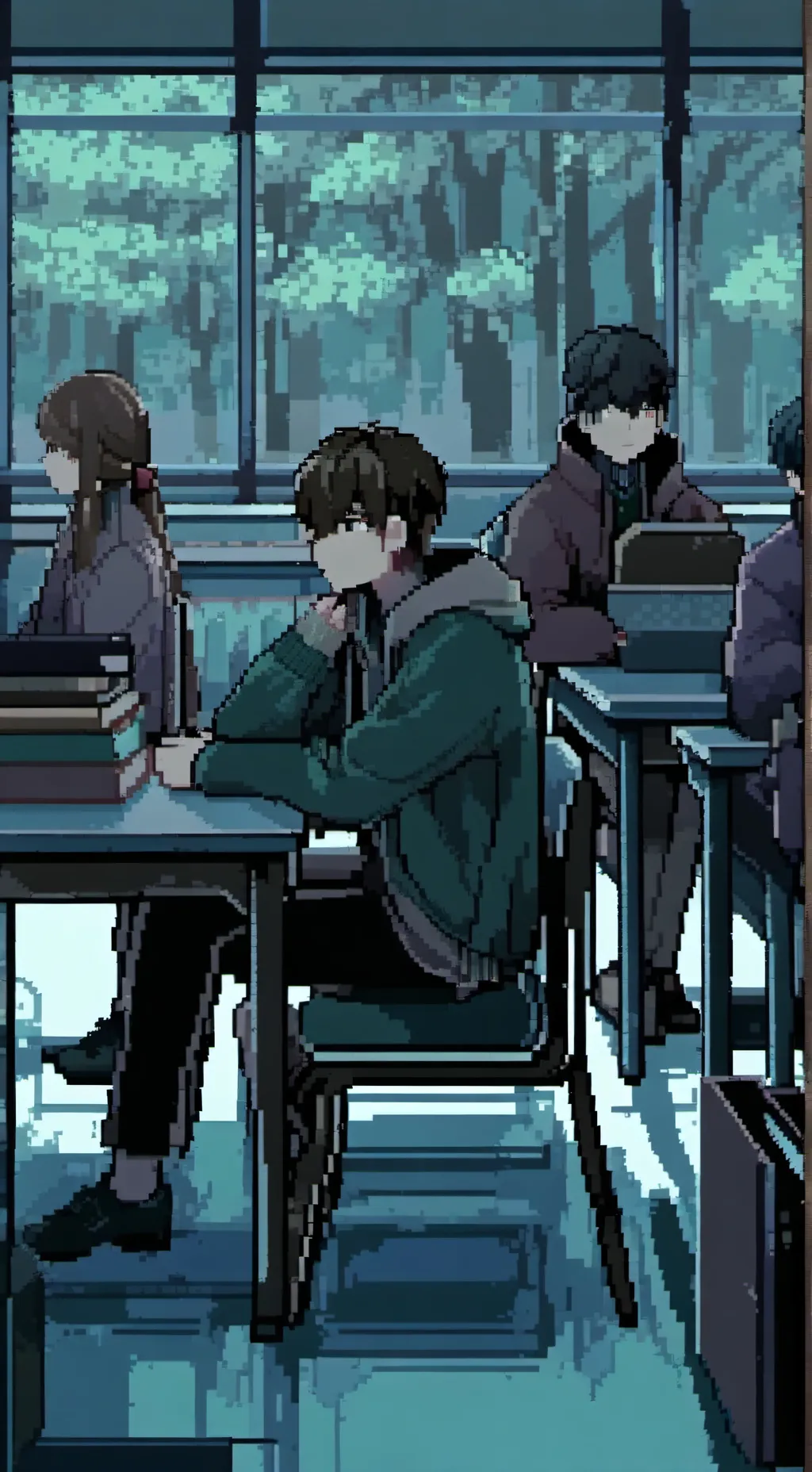 ai character: The Dumb School 🤪😜 background