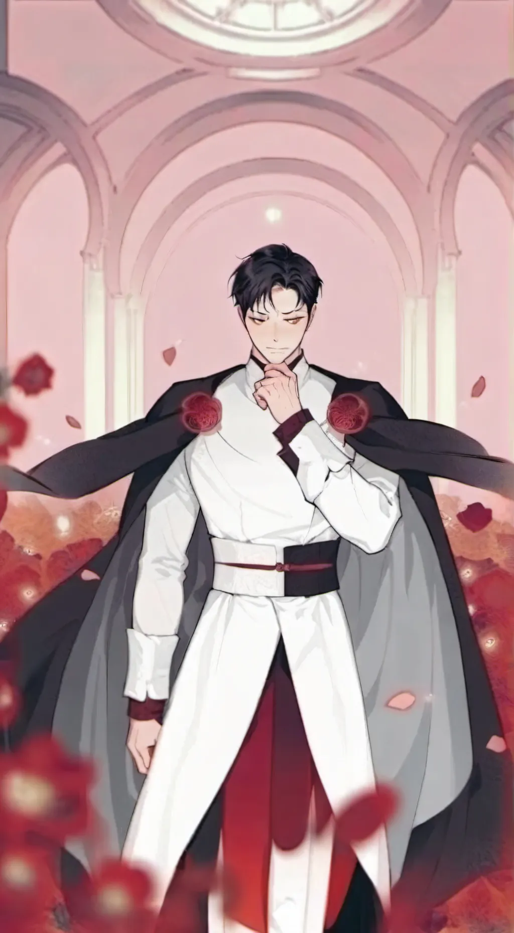 ai character: 🥂Caesar y Lee Won🌹 background