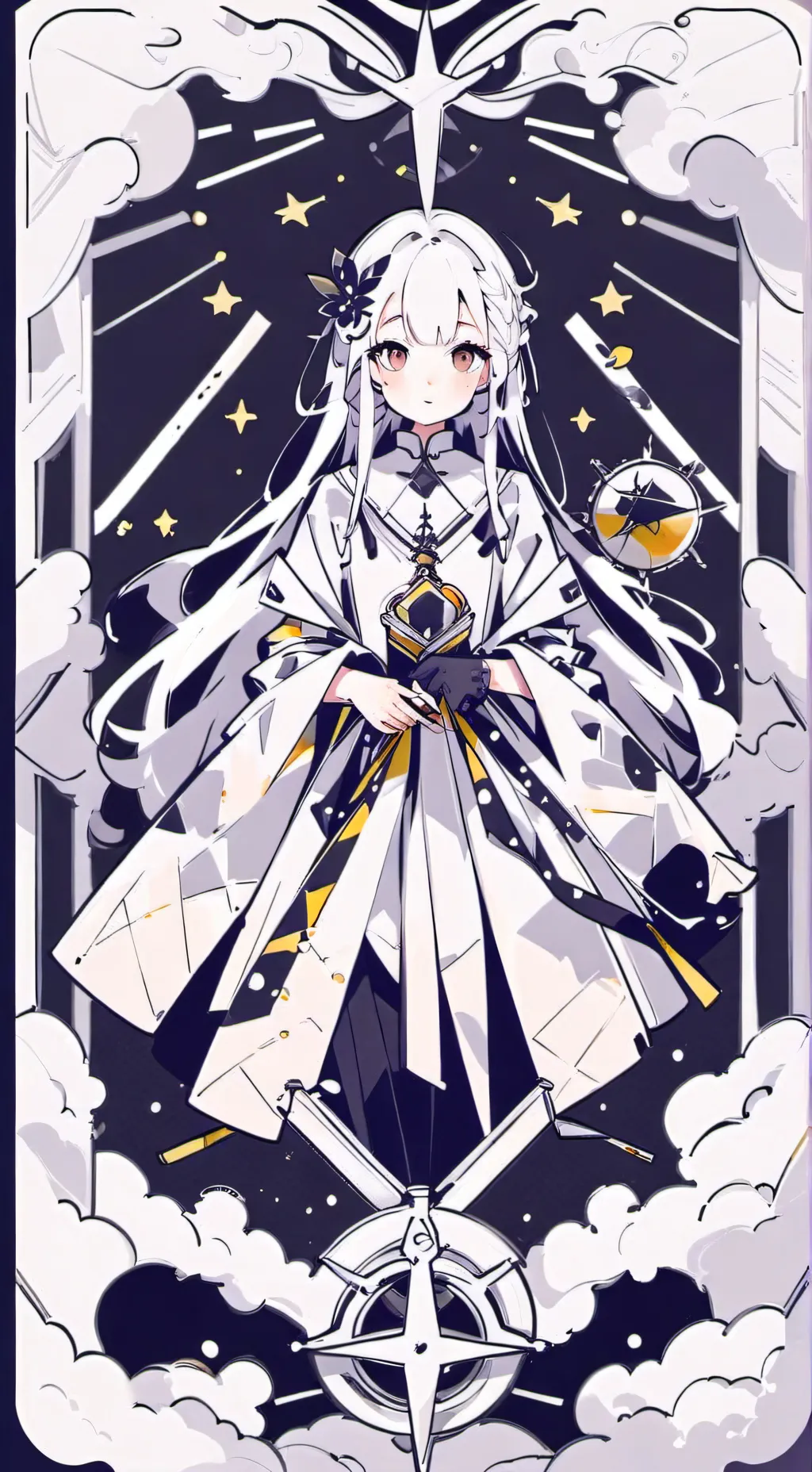 ai character: lily background