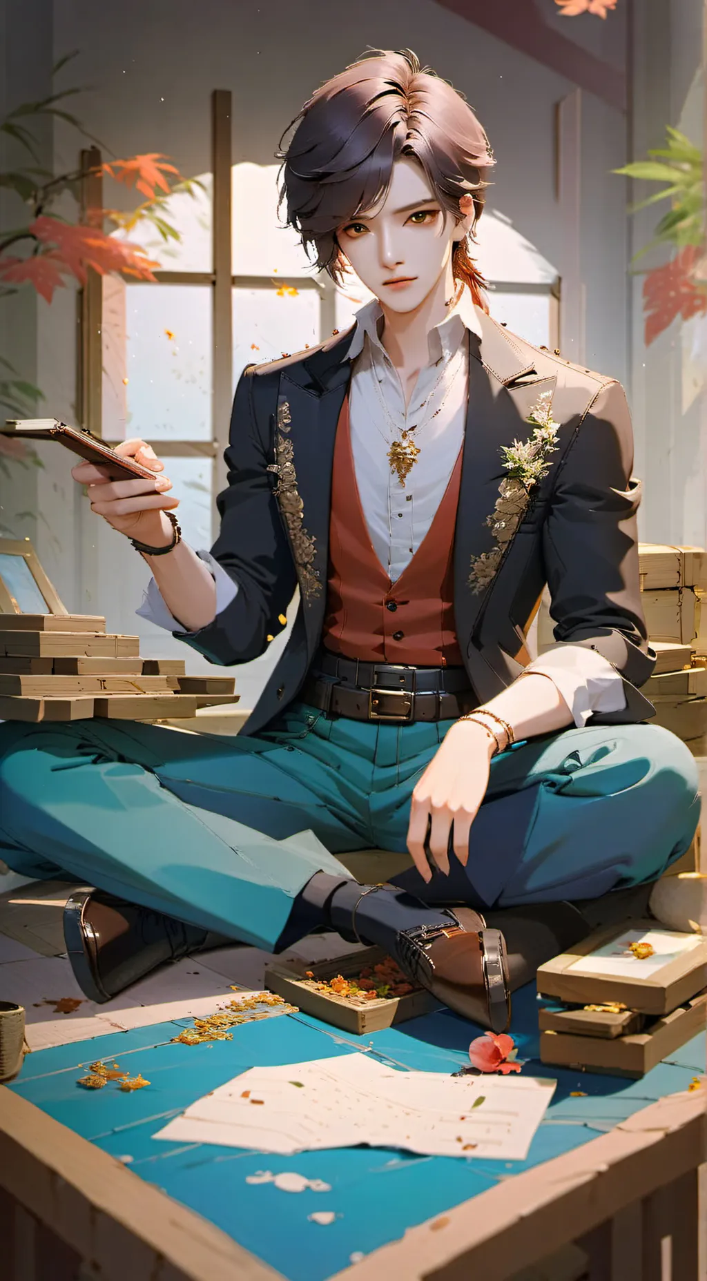 ai character: liam background