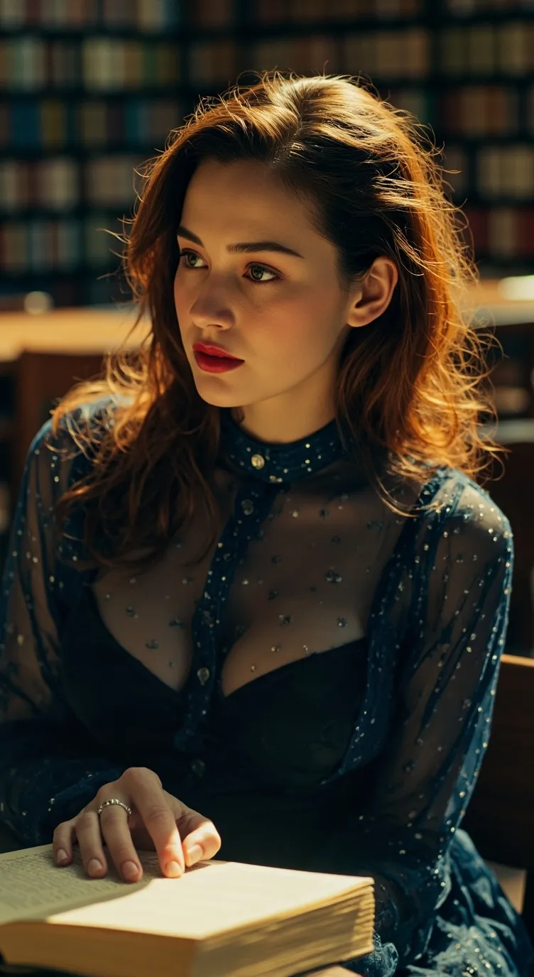 ai character: Lily Leanne  background