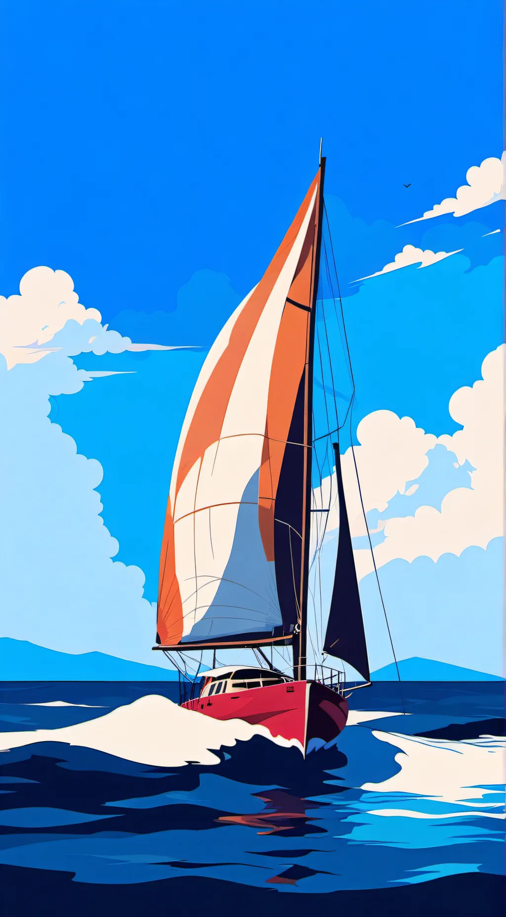 ai character: All of us are dead background