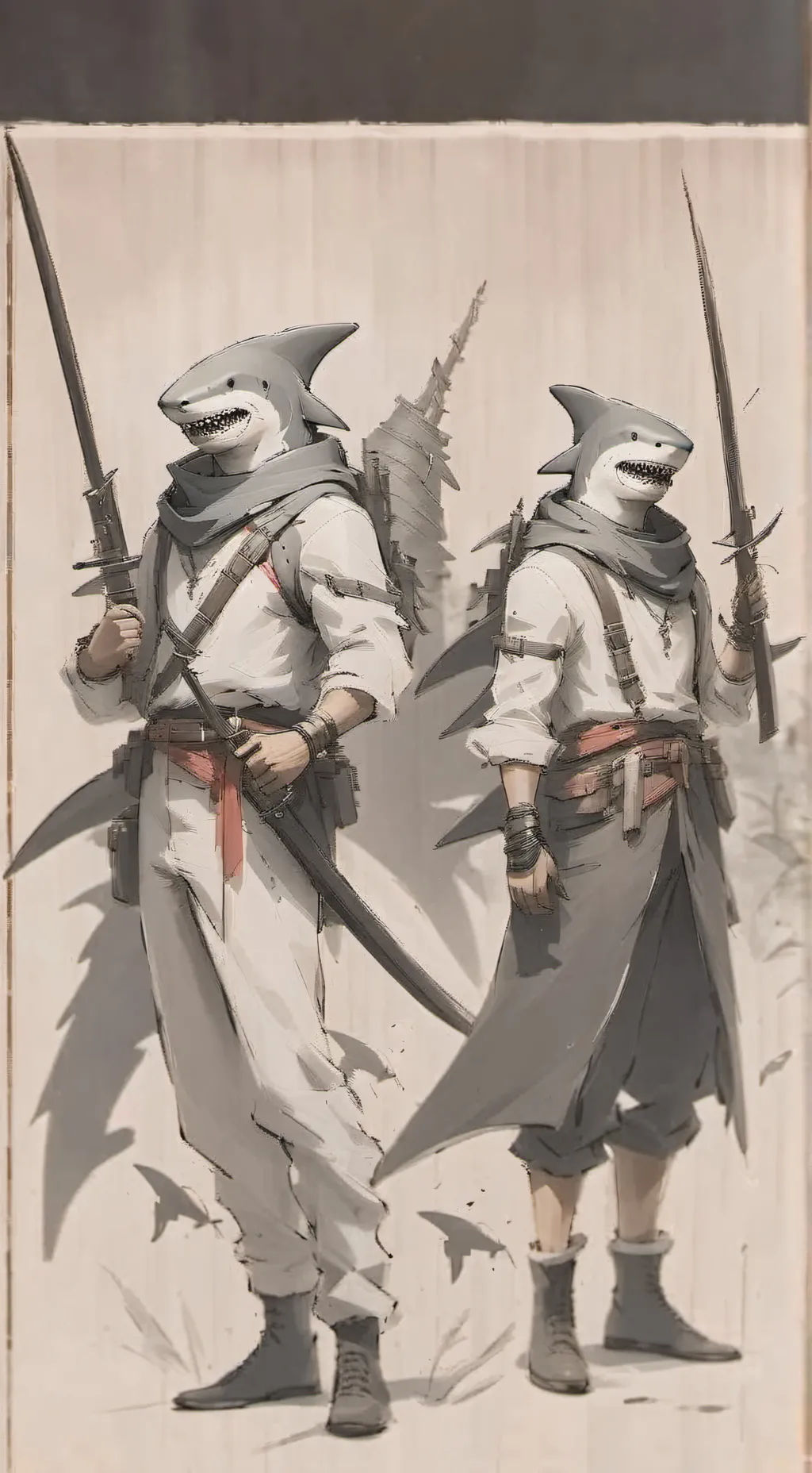 ai character: shark batalion background