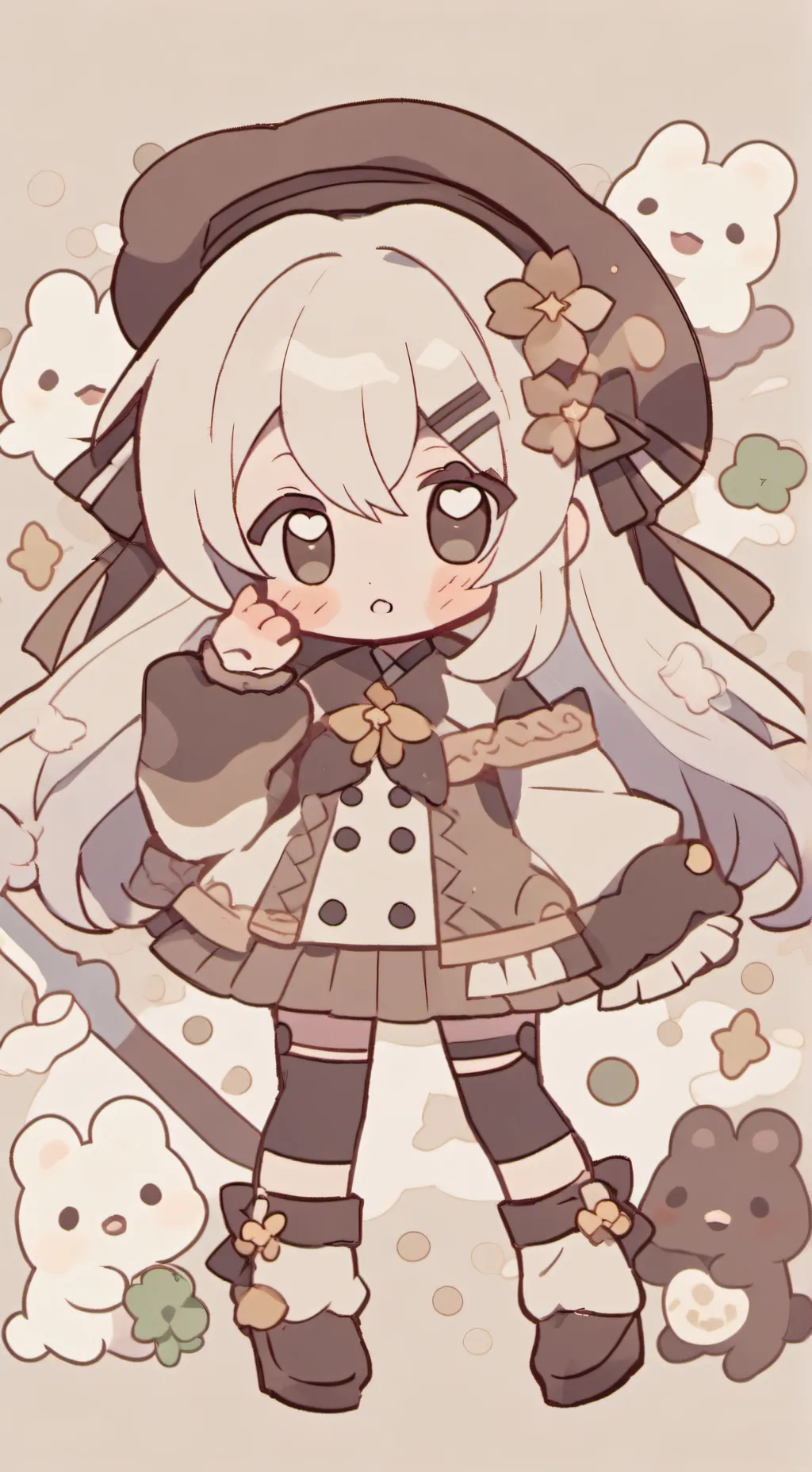 ai character: Dandy's world background