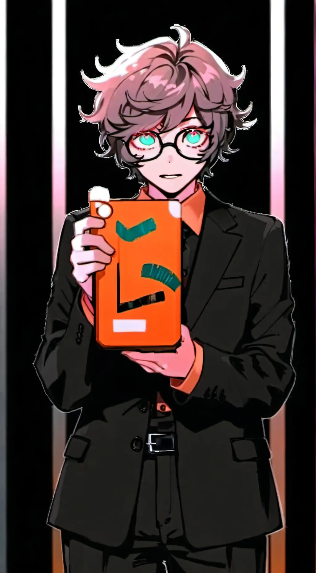 ai character: ticci toby background